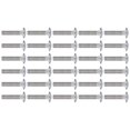 thumbnail image 2 of 30Pcs Carriage Bolts A2?70 Stainless Steel Squares Neck Round Domed Bolts for MachineryM10x45, 2 of 5