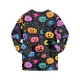 thumbnail image 4 of Leey-World Halloween Kids Pajamas Boys Girls Pajamas 2-Piece Pjs Set Kids Long Sleeve and Pants Jammies Casual Wear Girls' Sleepwear Lounge Clothes, 4 of 9