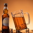 thumbnail image 3 of Miangastore Tasse à Bière Transparente 540 ml avec Poignée, Tasse Antichute avec Poignée, Tasse à Vin, Tasse d'Eau, 3 of 8