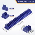 thumbnail image 2 of 23pcs Magnetic Wrench Organizer for Tool Box, Magnetic Modular Wrench Organizer Holder Toolbox Universally for 23 Tools Drawer Chest Ratcheting Offset Wrenches, Blue, 2 of 7