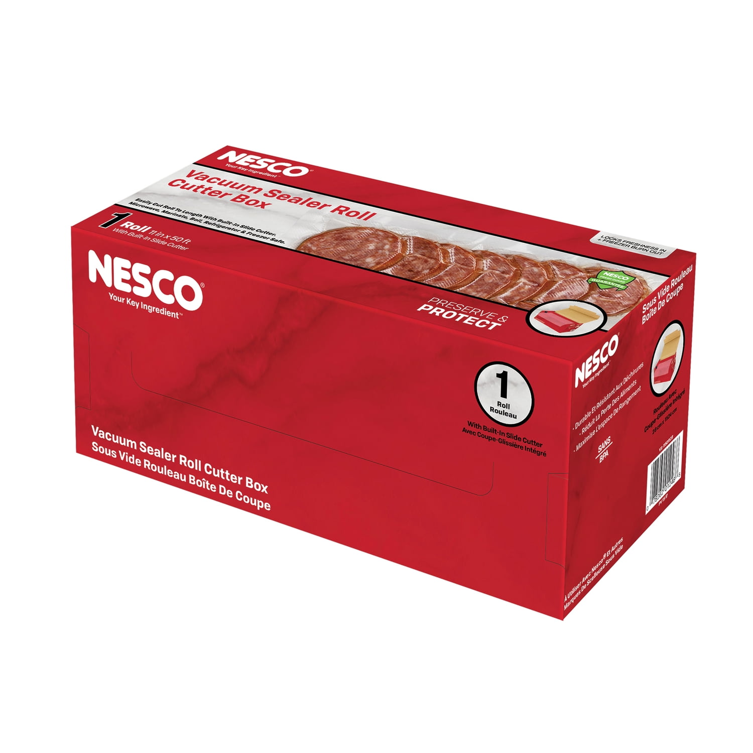 NESCO Vacuum Sealer Roll Cutter Box
