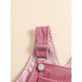 thumbnail image 6 of Suealasg Baby Girl Summer Corduroy Overalls 3 6 12 18 24 Months Infant Girls Jumpsuit Casual Suspender Pants Clothes, 6 of 7
