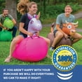 thumbnail image 2 of Waddle Large Green Dino Hip Hopper Inflatable Hopping Animal Bouncer, 250lbs , Ages 5+, 2 of 8