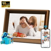 Dragon Touch Digital Picture Frame 10'' 32GB Wifi Smart Digital Photo Frame,Best Birthday Gift for Dad and Mom
