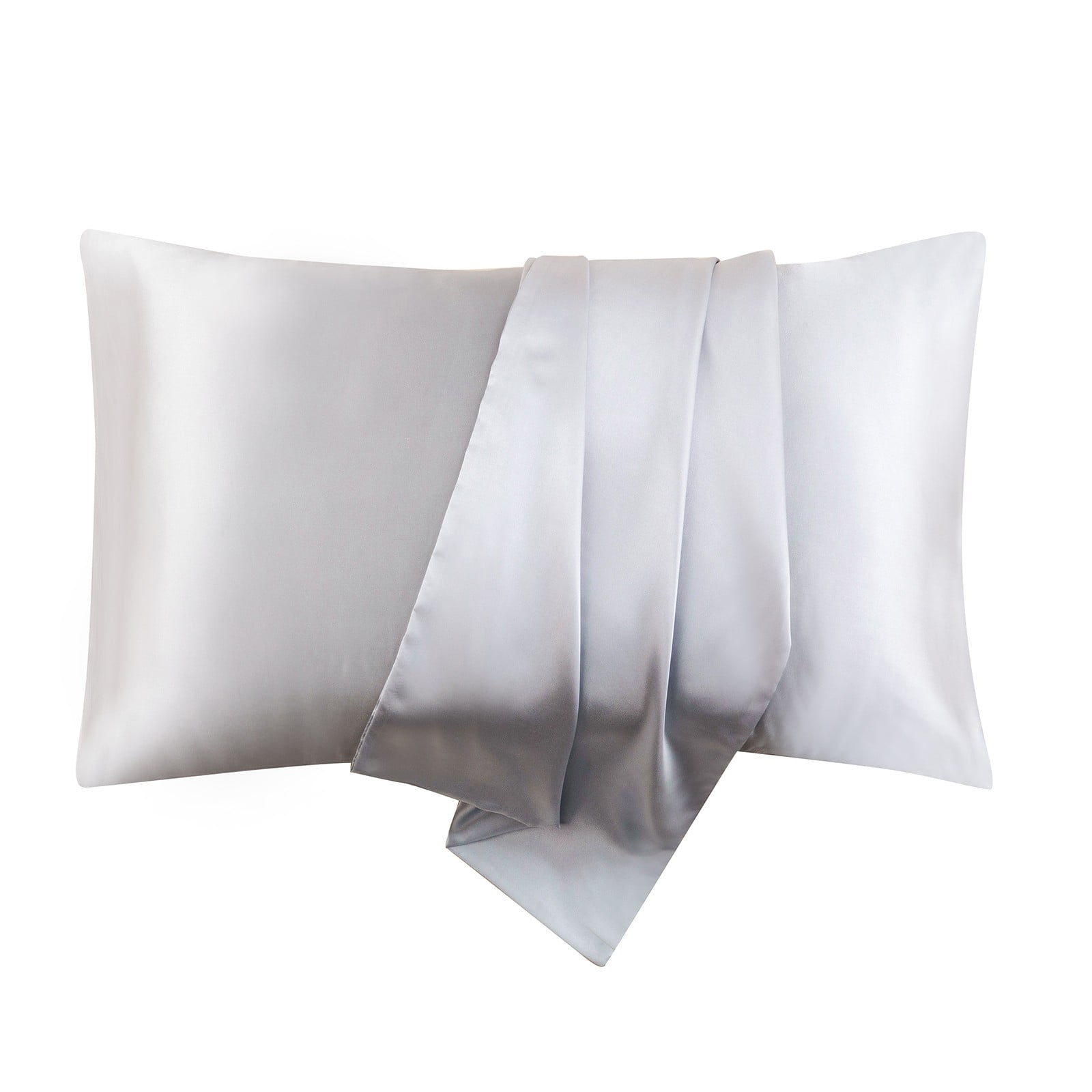 Weloille Faux Silk Pillowcase Set 20x26 in 2Pcs Envelope Closure, Beauty Sleep Pillow Cases for Hair and Skin Care, Multiple Colors Home Essentials