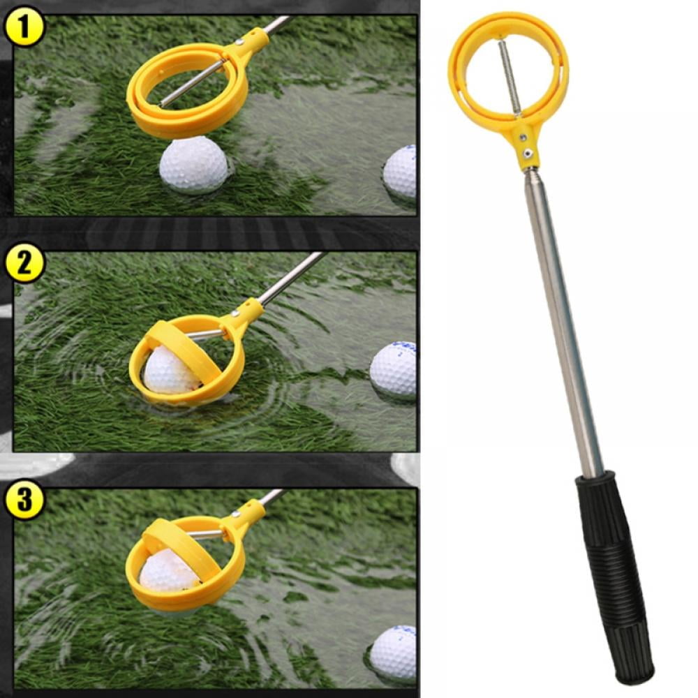 2M Golf Ball Retriever Device Telescopic Pick Up Ball Scoop Picker