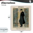 thumbnail image 4 of Stupell Industries Art Deco The Gentleman Magazine Canvas Art, 36 x 48, by A Barefoot Stylist, 4 of 8