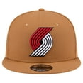 thumbnail image 2 of Men's New Era Tan Portland Trail Blazers Color Pack 9FIFTY Snapback Hat, 2 of 6