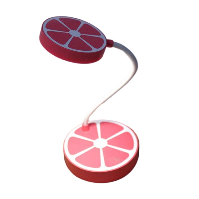 Lámpara de mesa flexible Yuyangstore con puerto de carga USB Luz de noche Rosado