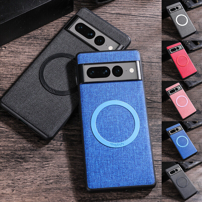 For Google Pixel 7 Pro Phone Case，Shockproof Luxury Cloth Texture