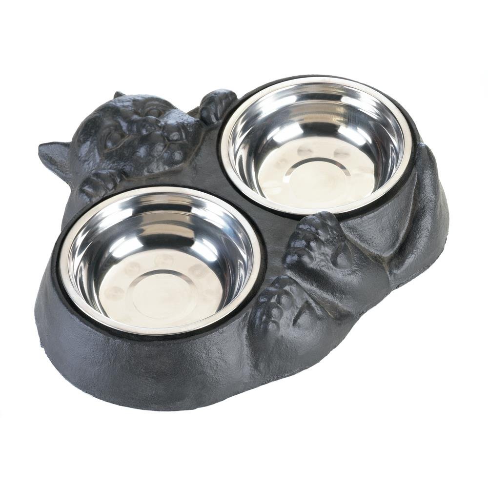 Kitty bowl stabilizer for generic 1 cup cat bowl from Wal mart