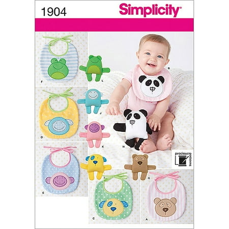 baby simplicity pattern bibs walmart
