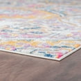 thumbnail image 5 of Transitional 2x8 Area Rug (2'3'' x 7'6'') Geometric Pink, Navy Indoor Runner Easy to Clean, 5 of 8