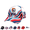 B, variant on USA 2026 Football Lover Baseball Cap for Men Women, Patriotic American Flag Soccer Baseball Hat, Unisex Adjustable Casual Sports Headwear, Gift for Football Fans