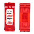 thumbnail image 1 of Cubierta Abatible Para Interruptor De Pared, Protector De Cubierta De Placa De Interruptor Resistente A Impactos, Retardante De Llama De Alta Visualización, Resistente Al Calor, 1 of 7