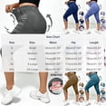 thumbnail image 3 of Xdegoge Faux Denim Capris for Women Slim Fit Cropped Pants High Waisted Elastic Band with Pockets Slit Hem Stretchy Comfy Yoga Lounge Jeggings, 3 of 8