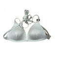 thumbnail image 1 of Victoria's Secret Pink Push-up Triangle Swim Bikini Top Shiny White Size Small NWT, 1 of 2