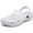 White, variant on Unisex Garden Clogs Slip-on Garden Shoes Lightweight Summer Beach Sandals Outdoor Beach Slippers Anti-Slip Water Shoes