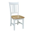 thumbnail image 4 of International Concepts Unfinished San Remo Solid Wood Splatback Dining Chairs, Set of 2, 4 of 9