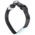 thumbnail image 4 of Dog  Collars, Pet LED Collar High Visibility Lightweight Adjustable Size  For Daily Night Use Blue PU Leather S, 4 of 8