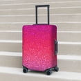 thumbnail image 5 of Yiaed Light Purple Glitter Print Travel Luggage Cover Suitcase Protector Fits 18-32 Inch Luggage Wheel Covers Patterned Elastic Luggage Anti-scratch（No luggage）-X-Large, 5 of 5