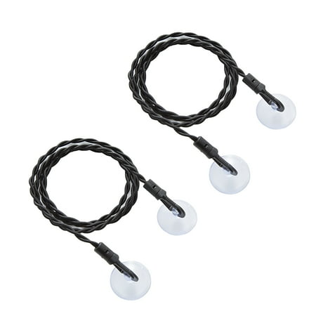 

SONGBIRDTH Clothesline Ropes 2Pcs Multipurpose High Elasticity Convenient Clotheslines Camping Accessories Cruise Essentials