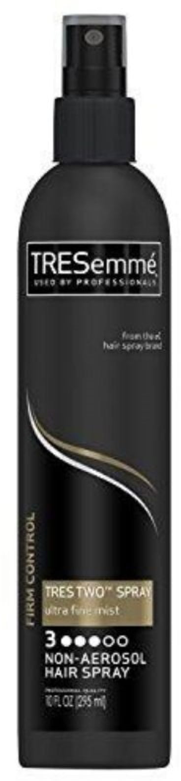 TRESemme Tres Two Non-Aerosol Hair Spray, Firm Control 10 oz (Pack of 4)