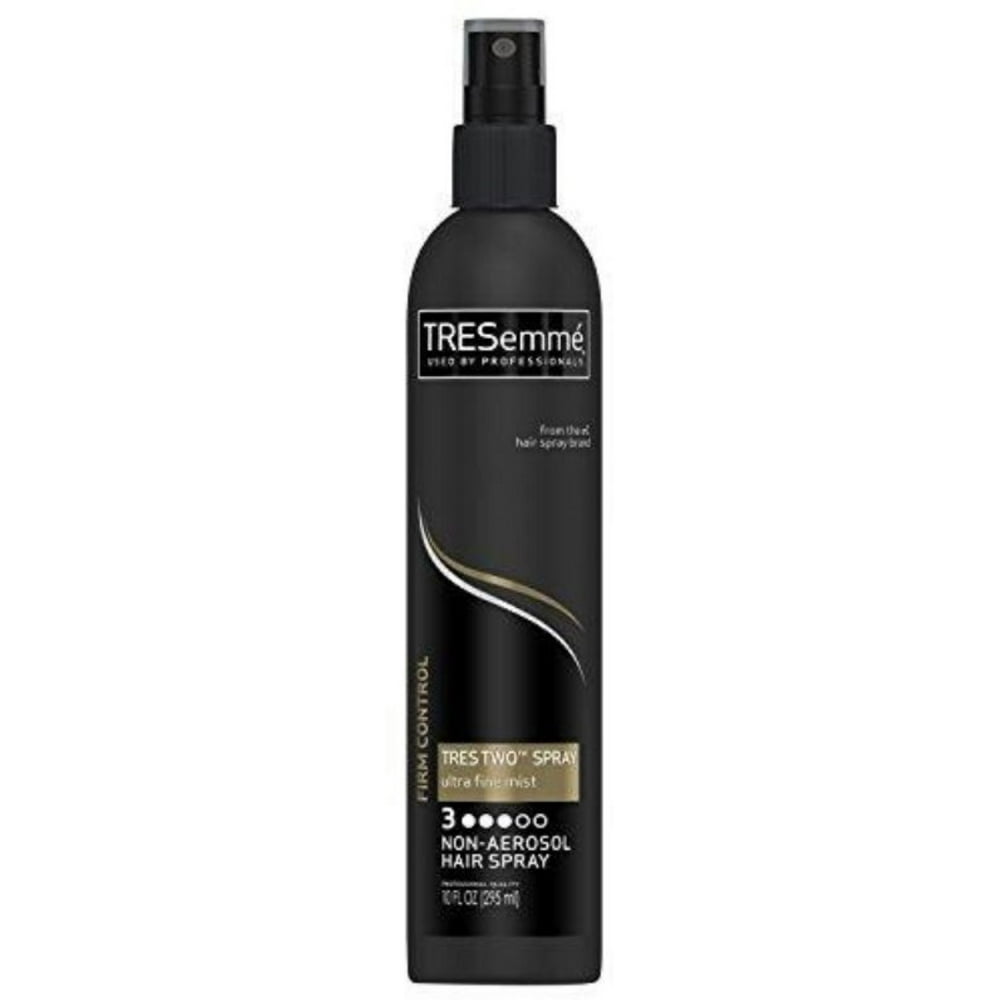 3 Pack TRESemme Tres Two NonAerosol Hair Spray, Firm Control 10 oz