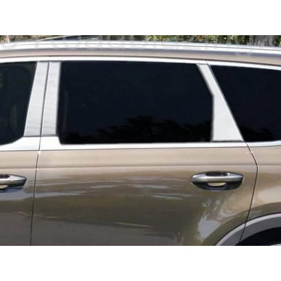 Stainless Steel Pillar Trim 6Pc Fits 2020 Kia Telluride PP70851 QAA