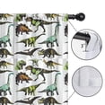 thumbnail image 4 of Blackout Kids Curtains,Colorful Realistic Dinosaurs Pattern Childrens Insulated Curtains Set Of 2,Bedroom Essentials,Toddler Room Decor 52"x84", 4 of 5