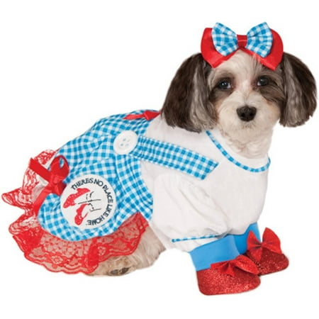 The Wizard of Oz Dorothy Dog Costume - Small