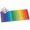 Yellow, variant on 2x3 Washable Area Rugs,Colorful Stripes Gradient Art Non-Slip Ultra Soft Rug Large Indoor Carpet,Modern Rainbow Texture Floor Rugs for Home Living Room Bedroom Dining Room Office