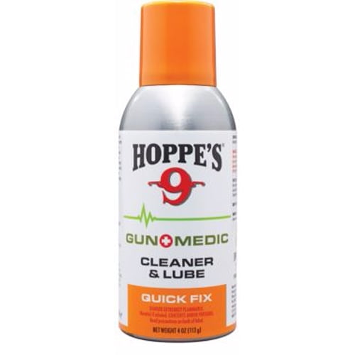 Hoppe's 9 Gun Medic Cleaner & Lube, Quick Fix , 4 oz. Can GM3W