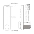 thumbnail image 3 of Serrure d'Armoire, Serrure Électronique Serrure Haute Automatique Code Numérique Intelligent pour les Armoires, 3 of 8