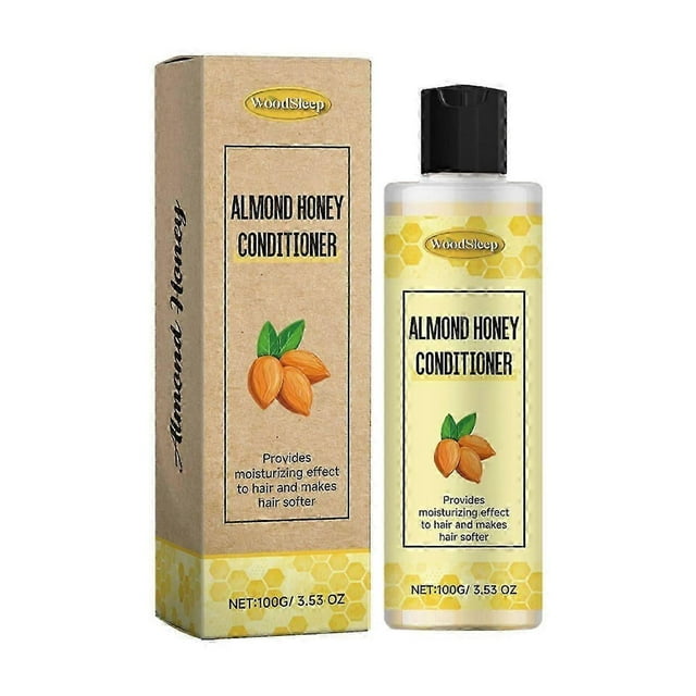 Woodsleep Almond Honey Hair Care Nourish Hair Quality Repair Hair Luster Soft Nutrition