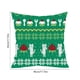 thumbnail image 3 of Christmas Pillow Cover Holiday Decorative Pillowcase Festive Decor for Sofa Bed Living Room Seasonal Home Decorations Throw Pillow Cover, 3 of 6