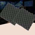 thumbnail image 3 of 6pcs 30X30X4CM Soundproofing Acoustic Foam Tiles Noise Sound-Absorbing, 3 of 10