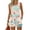 Cyan, variant on 2 Piece Sets for Women Square Neck Floral Print Beach Vacation Lounge Outfits Drawstring 2026 Cruise Summer Clothes with Pockets Multicolor 2XL