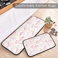 thumbnail image 6 of Coolnut 2 Pieces Unicorns Rainbow Kitchen Rugs and Mats Set Absorbent Soft Kitchen Mats for Floor Non-Slip Kitchen Mat Doormat Set, 19.7"x47.2"+19.7"x27.6" Home Decor Gifts, 6 of 7