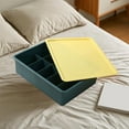 thumbnail image 5 of SCNOR Plastic Storage Boxes Small Clothes Storage Organizer with Lids, 5 of 6