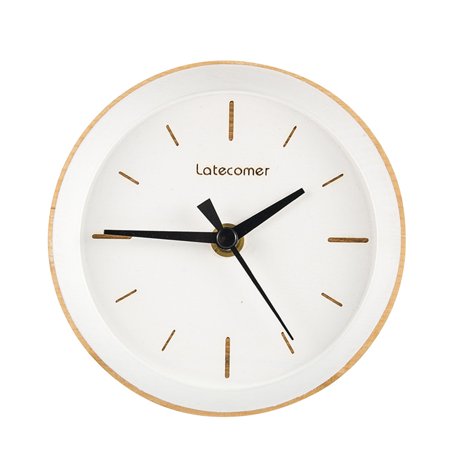 Gobestart Latecomer Japanese-style Wooden Desktop Electronic Clock Digital Clock