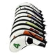 thumbnail image 2 of Paquete de 9 para la cabeza de hierro para golf de piel sintética, protectores para cabezas de club, de , funda para la cabeza Sharpla Cubierta de la cabeza del palo de golf, 2 of 6