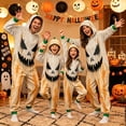 thumbnail image 6 of Halloween for Boys Girls Zipper Long Sleeve Romper Hooded Jumpsuit Cosplay Outfits, 6 of 7
