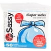 Sassy Baby Diaper Sack, 50 Ct
