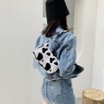 thumbnail image 3 of Moda mujer Animal impresión lona hombro axila bolso bolsos (vaca) Likrtyny Para estrenar, 3 of 9
