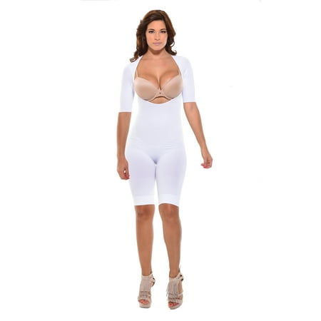 

Mid-Thigh Arm control Bodysuit. Body Shaper Arm Shapewear