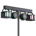 thumbnail image 2 of DJ Lights Sparklingtrack 5 en 1 con soporte de 1,8 m y bolsa de transporte, 2 of 9