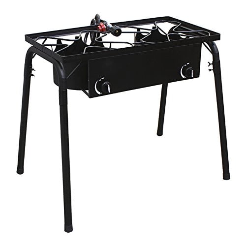 XtremepowerUS Outdoor Propane Stove high Pressure Propane Double Burner ...