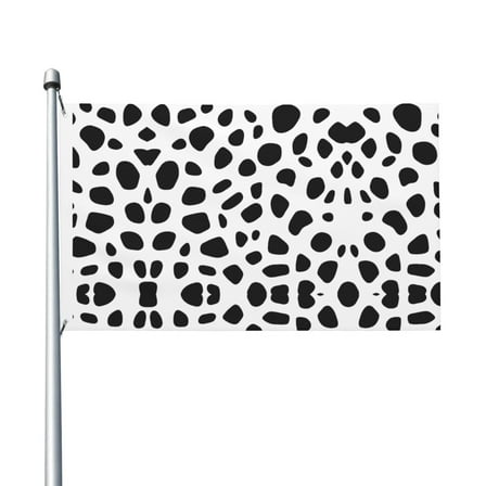 Cow Spots Flags 3 X 5 Foot Printed Bright And Vivid Colors Flag With Two Grommets
