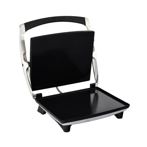 Sandwichera Panini Press IMUSA de acero inoxidable 30x25 cm